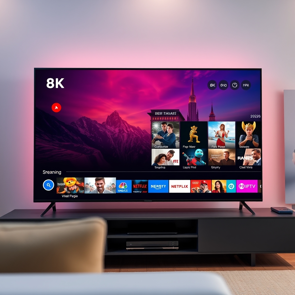 Top 8K IPTV Service Providers 2026: Essential Review