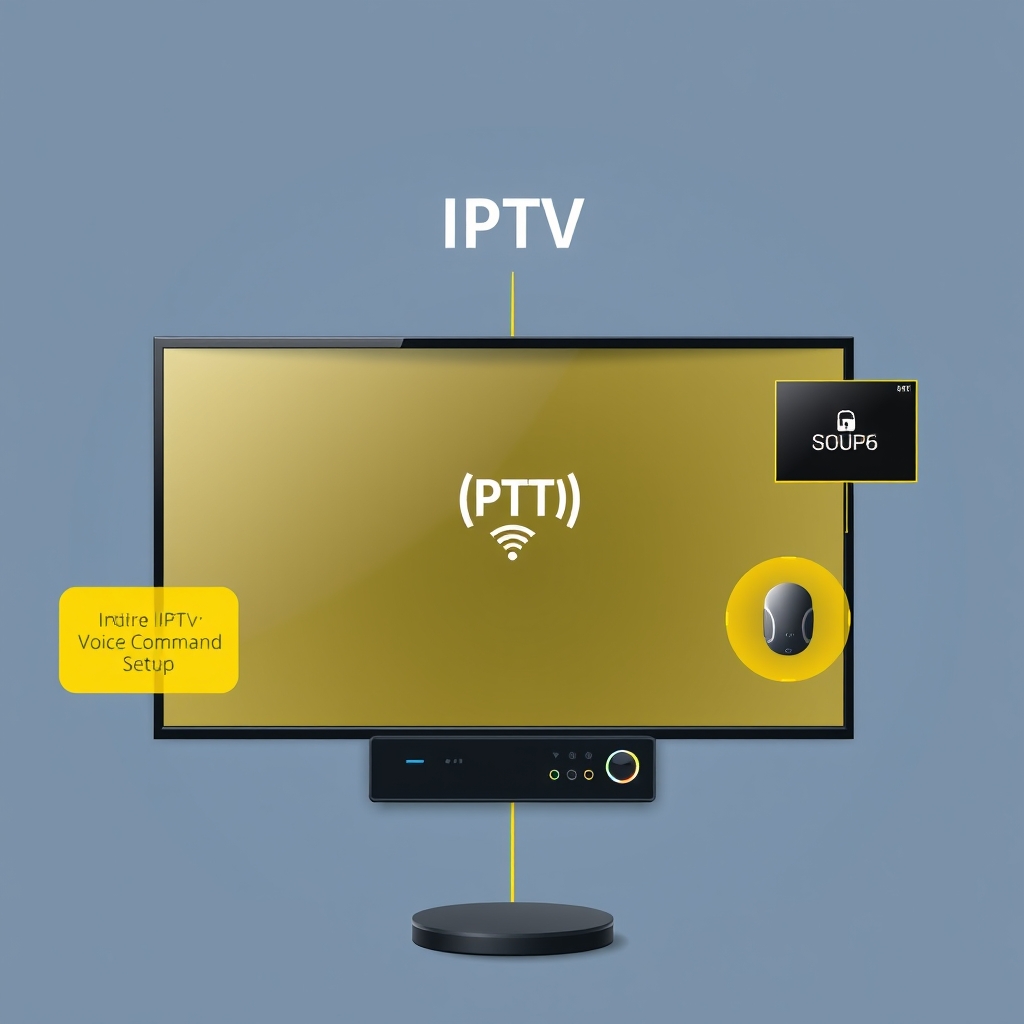 IPTV voice command setup